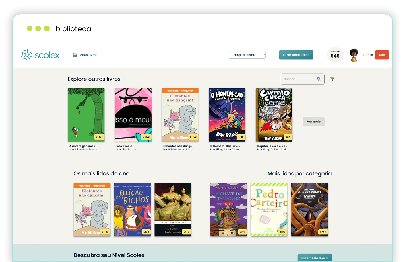 Biblioteca personalizada